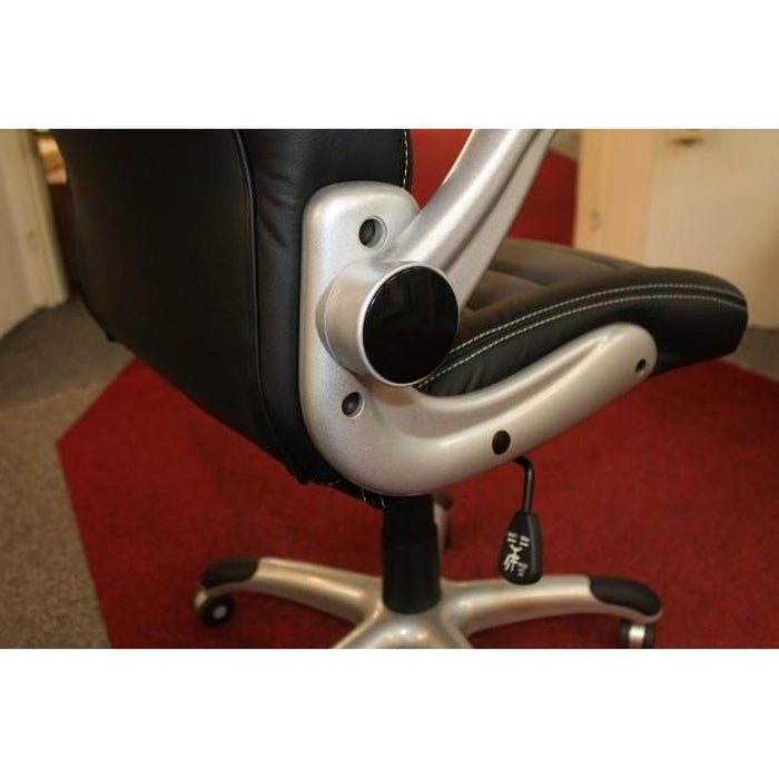 Kancelářská židle Lotus (černošedá)