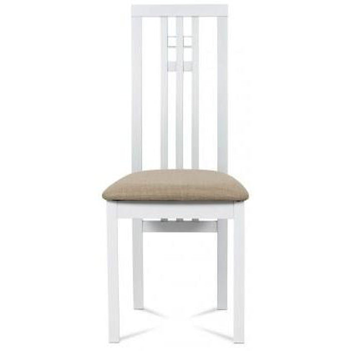 Jídelní židle Alora béžová, bílá