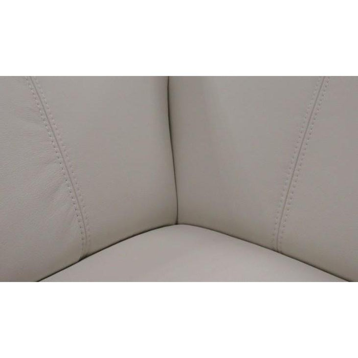 Kožená sedačka rozkládací Malpensa pravý roh ÚP béžová