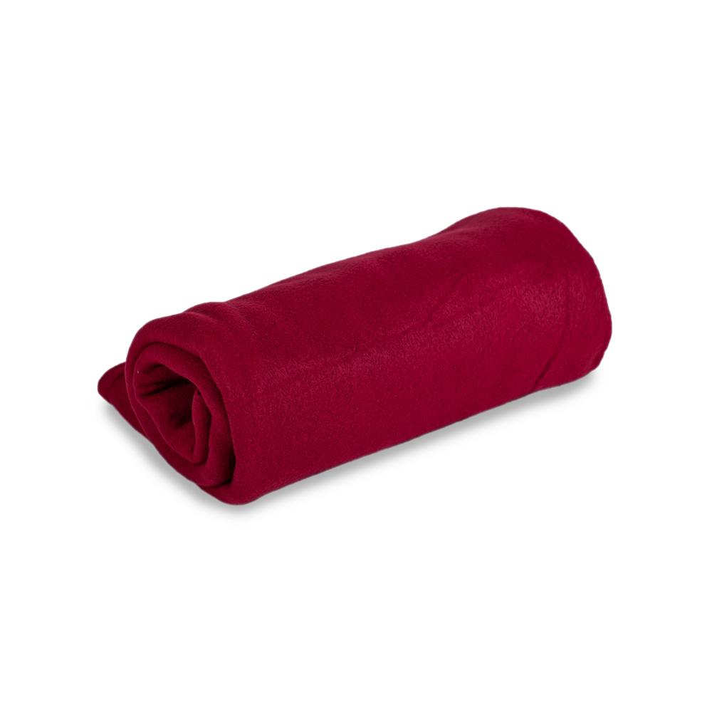 Fleecová deka DF03 (150x200 cm, červená)
