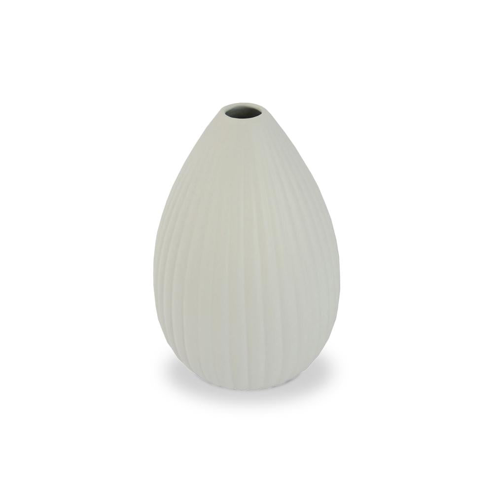 Keramická váza VK35 bílá matná (25 cm)