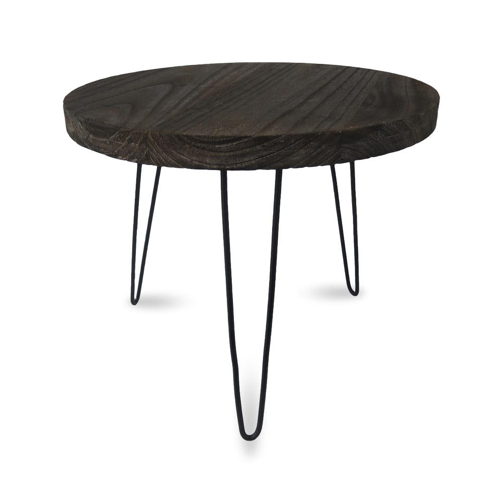 Konferenční stolek Shape 50x42x50 (tmavé dřevo)