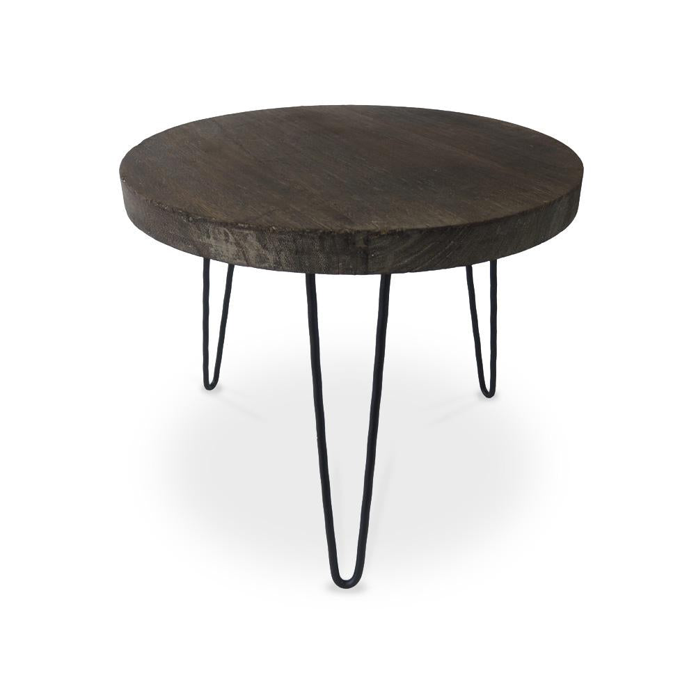 Konferenční stolek Shape 45x36x45 (tmavé dřevo)