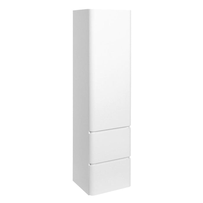 Koupelnová skříňka Praya závěsná 1 (40x155x35 cm, bílá, lesk)