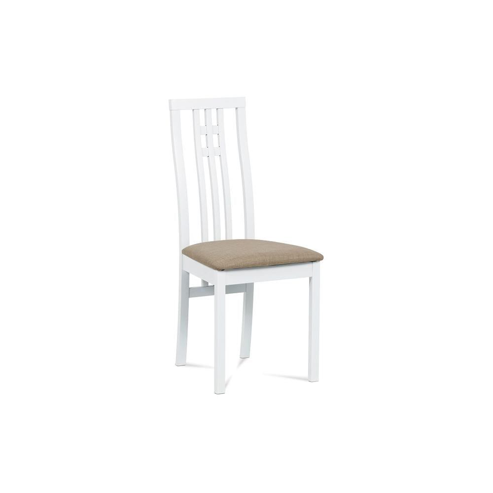 Jídelní židle Alora béžová, bílá
