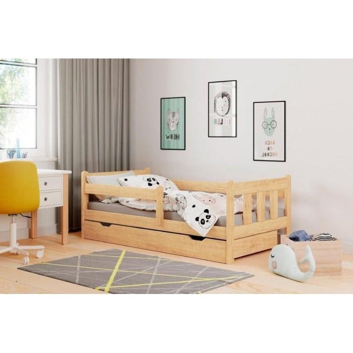 Dětská postel Tommy 80x160, borovice, ÚP, bez matrace