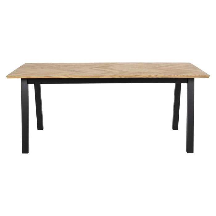 Jídelní stůl Brody 180x95 cm (dřevo/černá)