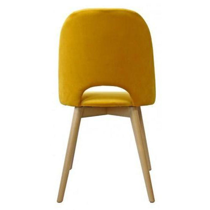 Jídelní židle Grede (dub sonoma, žlutá)