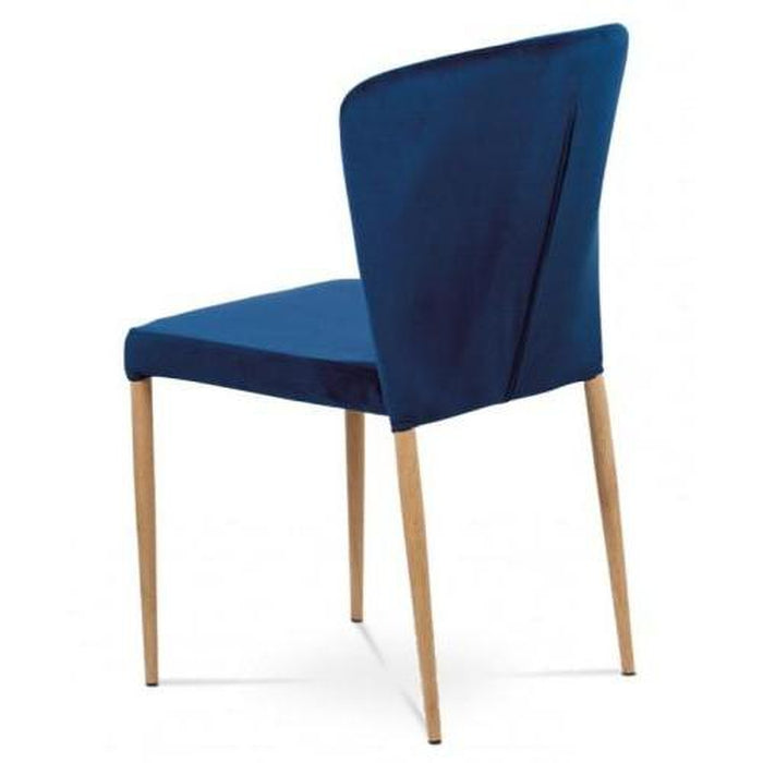 Jídelní židle Nitte dub, modrá