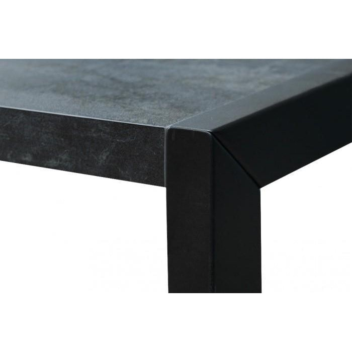 Konferenční stolek ST202004 mramor uhelný / černá