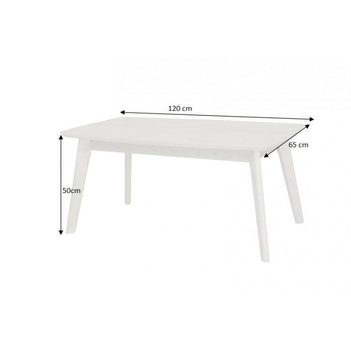 Konferenční stolek ST202002 bílá/buk