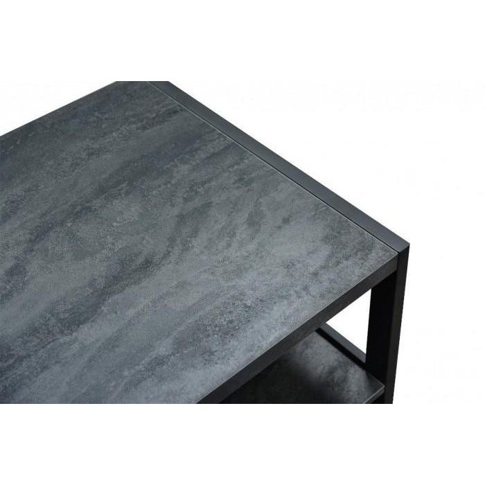 Konferenční stolek ST202004 mramor uhelný / černá