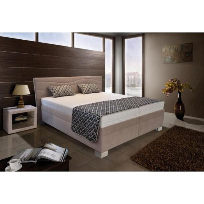 Čalouněná postel Windsor 180x200 vč. matrace a výklop. roštu, úp