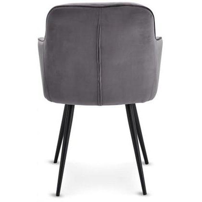 Jídelní židle Fergo šedá, černá