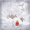 Ručně malovaný obraz Whiteflowers (60x60 cm)