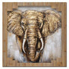 Ručně malovaný obraz Elephant (100x100 cm)