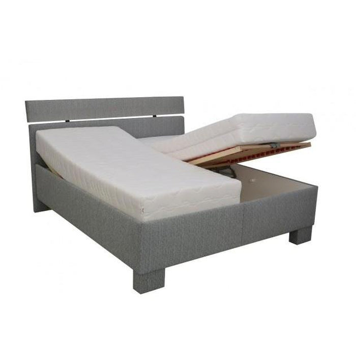 Čalouněná postel Antares 180x200, vč. matrace, poloh. roštu a úp