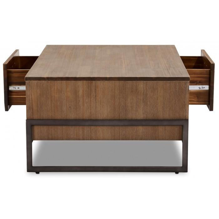 Konferenční stolek Sturla - 120x45x75 cm (hnědá)